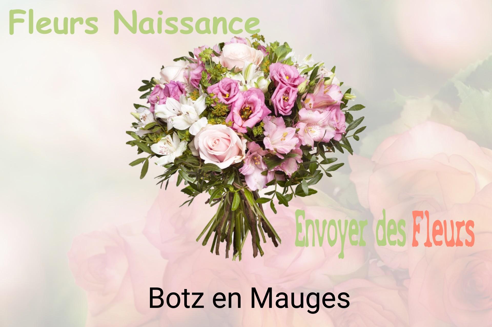 Bouquet de fleurs de naissance livré à Botz-en-Mauges