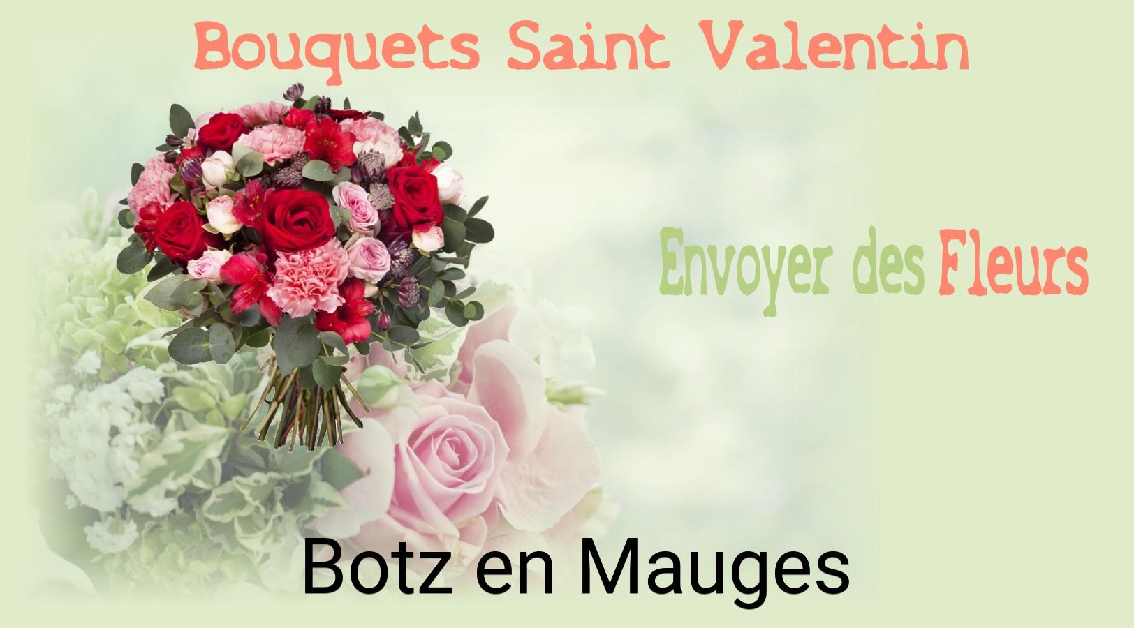 Roses de Saint-Valentin livrées à Botz-en-Mauges